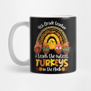 I TEach the cutest turkeys Mug